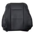 Perforated Leather Seat Cover Black For Ford F 150 Lariat 2015 2017 F250 F350 Xlt 2022 Driver Or Passenger Side Top Lean Back 
