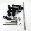 Black Swingarm Spools Frame Slider For 99-07 Hayabusa Gsx 1300r Gsxr1300 By Xkh 