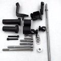 Black Swingarm Spools Frame Slider For 99-07 Hayabusa Gsx 1300r Gsxr1300 By Xkh