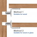 Uxcell Shelf Support Pegs 25pcs 6mm 1 4 L-shaped Bracket Pin With Hole For Furniture Cabinet Closet Shelves Supplies Copper