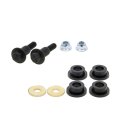 Stabilizer Bar Bushing Set For 2000 2001 2002 2003 2004 Ford Excursion Black Rubber 4 Piece 0 68 Inside Diameter 1 15 In 