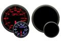 Boost Gauge- Electrical Amber White Premium Series With Peak Recall And Warning 52mm 2 1 16 