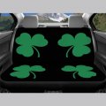 Foruidea Car Seat Cover Full Set Green Irish Shamrock Covers For Auto Seats Protector Front And Rear Bench Fit Most Cars Suv
