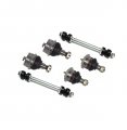Partsw 6 Pc Front Suspension Kit Upper Lower Ball Joints Sway Bar End Links 