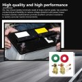 1 Pair Solid Brass Marine Battery Terminal Connectors Top Post-with Color-coded Positive Negative Wing Nuts For 12v 24v