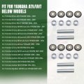 2 Pcs Rear Knuckle Bushing Kit For Yamaha Rhino 450 660 700