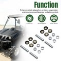 2 Pcs Rear Knuckle Bushing Kit For Yamaha Rhino 450 660 700