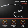 A-premium Power Steering Hose Return Line Assembly Compatible With Jeep Grand Cherokee 1993-1998 Wagoneer 1993 4 0l 5 2l 9l Cut