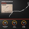 A-premium Automatic Transmission Oil Cooler Line Hose Assembly Compatible With Chevrolet Silverado 2500 Hd Silverado 3500 Gmc