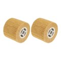 2pcs 120x100x19mm 800 Grit Non-woven Polishing Burnishing Wheel Nylon Wire Drawing Abrasive Flap For Surface Treatment 