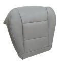 Front Driver Side Bottom Replacement Microfiber Leather Seat Cover Stone Gray For Toyota Land Cruiser 1998 To 2007 Fits Power 