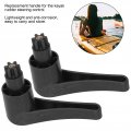 Evtscan Kayak Rudder Handle 2pcs Pvc Steering Control Grip Replacement For Canoe Boats Accessories