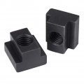 M12 T Slot Nuts 5 Pcs Black Oxide Finish Threads Fit Into T-slots In Machine Tool Tables