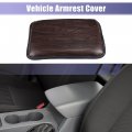 Uxcell 1pcs 30x21cm 11 81 X8 27 Universal Car Armrest Box Cover Pad Booster Pads Cushion Waterproof Brown
