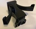 Cup Holder Insert For Second Row Toyota Sequoia Fits 2008 2009 2010 2011 2012 2013 2014 2015 2016 2017 2018