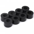 Red Hound Auto Snow Plow Rubber Bumper Set For Skids 8 Piece Replacement Washers 1-1 4 Wide 