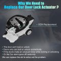 Uxcell Replacement Front Left Driver Side Power Door Lock Actuator Motor For Acura Ilx 2013-2020 Honda Accord 2013-2017 Cr-v