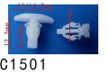 Autobahn88 Weatherstrip Clip Compatible With Toyota Honda Oem 6786752010 678670d060 91563scv003 Pack Of 20