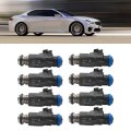 8 Pack Fuel Injectors 12613412 Compatible With 2010-2019 Gmc Savana 2500