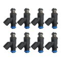 8 Pack Fuel Injectors 12613412 Compatible With 2010-2019 Gmc Savana 2500