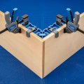 Rockler Clamp-it Assembly Sqre A 90a Clamping For Woodworking Cabinet Installation Tools Carpenter Layout A Right Angle Clamp