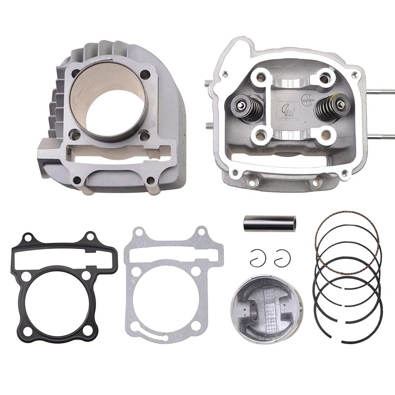62 5mm Big Bore Complete Cylinder And Head Rebuild Kit For 4 Stroke Gy6 170cc 180cc 200cc 1p63qml Engine Chinese Atv Quad Go