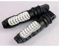 Silver Universal Motorcycle Metal Passenger Rear Foot Peg Pedal 8mm Hole For Bmw K1200s