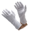 Beaded Cotton Gloves Extra Long In Black White Or Tan Skin Color Xl 