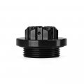 Moto4u Motorcycle Cnc Aluminium Oil Filler Cap 30x1 5mm For Zx6 Zx6r Zx9 Zx9r Zx10 Zx10r In Black 