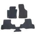 Floor Mats Carpet For Volkswagen Golf Gti 2003 2012 3 Piece Set Black Velour And Plastic Front Rear Interior Direct Replacement 