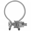 Caltric Exhaust Clamp Compatible With Polaris Outlaw 500 2006 2007 Predator 2005