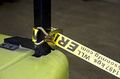 Erickson 58629 Yellow 2 X 20 Ratchet Strap With Floating D-ring 