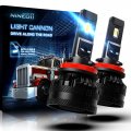 Nineo H11 Led Fog Bulbs 120w 30000lm High Brightness H8 H9 Lights Powersports Accessory Light For Off-road Use Or Pack Of 2 