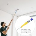 Uxcell Paint Roller Frame Fit 4 Inch Covers 24 Length Plastic Handle For Wall Repair Painting