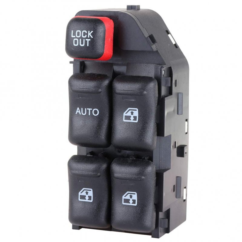 Power Window Switch Front Left Control Lift Fits For 2004-2005 Chevy Classic 1997-2004 Malibu 2004 Maxx Oe 22706008