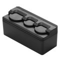Smabee Car Coin Holder Loose Change Storage Box 2 Pack Can Accommodate 3x12 Coins 