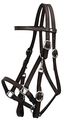 Leather Trail Halter Bridle Combo 