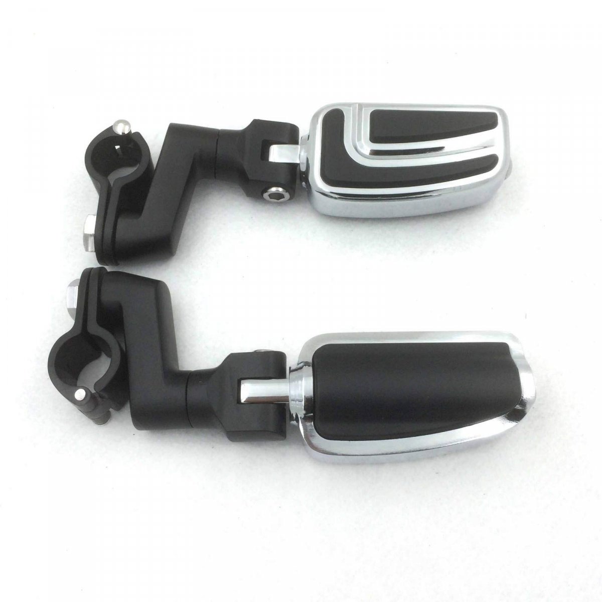 Highway Airflow Foot Rest Pegs With 1 In Mounting Bracket For Gl1800 Gl1500 Gl1100 Gl1200 Vt750 Shadow Vt750c Ace Vt1100