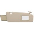 Right Passenger Side Sun Visor For Toyota Highlander 2008 2009 2010 2011 2012 2013 With Sunroof Beige Replaces 74310 48520 E0 