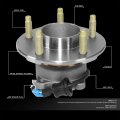 4-wheel Abs Model Factory Style Rear Wheel Bearing Hub With Sensor Compatible Chevy Equinox Pontiac Torrent Saturn Vue