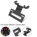 Ducati Monster Tail Tidy Fender Eliminator Kit License Plate Holder For 400 620 695 750 800 900 1000 S2r S4 S4r 2000-2008 W Led
