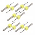 3 175mm X 1 2mm 10mm Pcb Cnc Micro Drill Bits Woodworking Tools 10 Pcs 