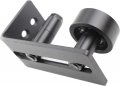 Zekoo 2 Pcs Sliding Barn Door Floor Guide Adjustable Wall 8 Setup Options Flush Flat Bottom Design 
