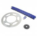 Blue Non O Ring Chain Sprocket Silver Fits 05-14 Yamaha Tt-r230 230 14 52 112l
