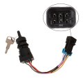 Southmarine Outboard Engine 87-897716k01 Ignition Key Switch For Mercury