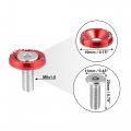 X Autohaux 10pcs Fender Washer Bumper M6 Bolts Engine Bay Dress Up Kit Aluminum Red