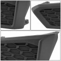 Non Fog Light Style Ni1039163 Front Cover Compatible With Nissan Altima 2019-2022 Passenger Right Side Smooth Black