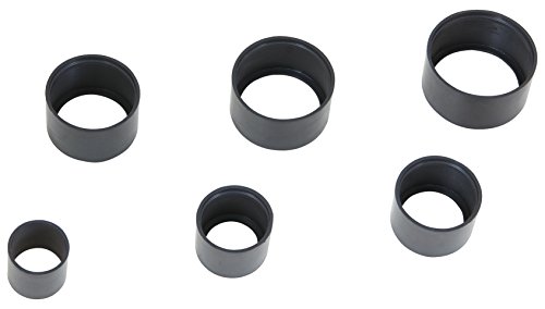 Performance Tool W89220-7 Black Replacement Rubber Sleeve 6 Piece