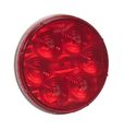 Maxxima M42346r 6 Led Lightning Series Red 4 Round Stop Tail Turn Light 