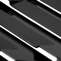 Hecasa Side Window Louvers Compatible With 2013-2018 Ford Fusion Mondeo Air Vent Scoop Shades Cover Blinds Trim Abs Plastic